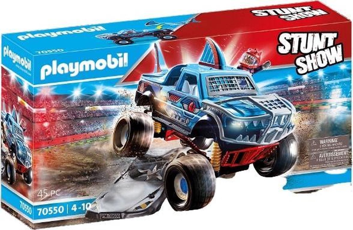 Stunt Show - Monster Truck Haai (70550)