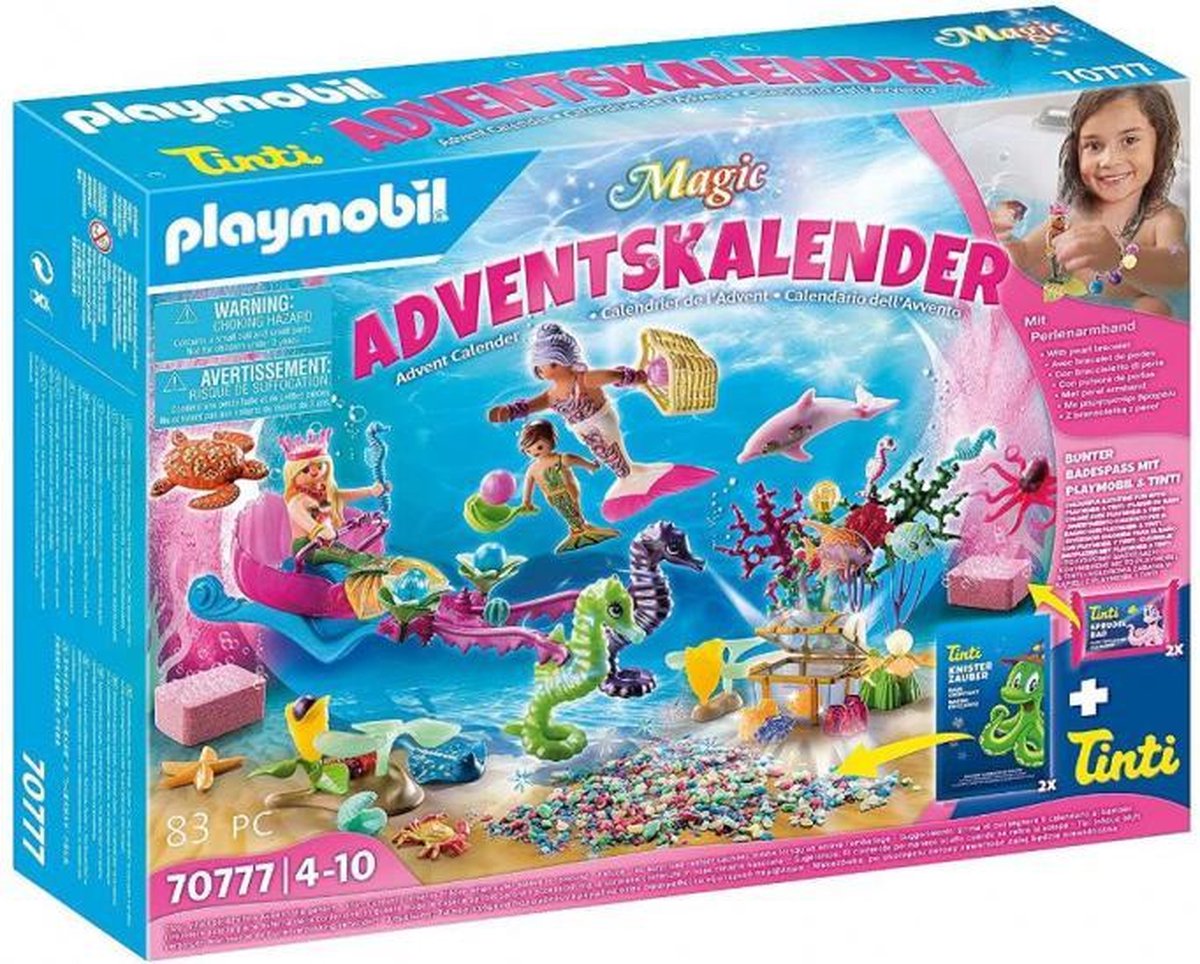 adventskalender badplezier zeemeerminnen (70777)