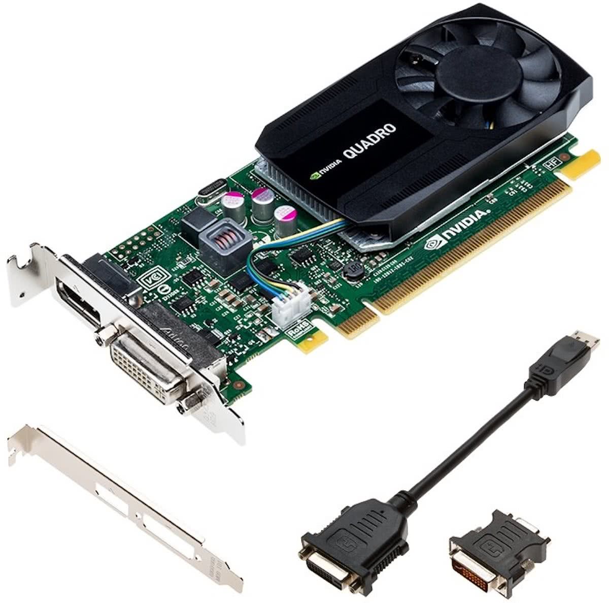 PNY VCQK620-PB Quadro K620 2GB GDDR3 videokaart