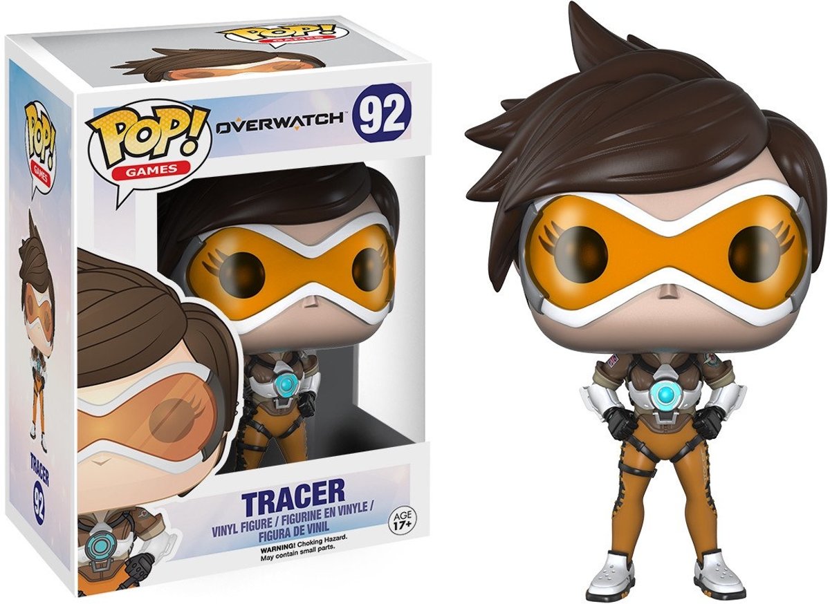 FUNKO Pop! Games: Overwatch - Tracer Volwassenen Verzamelfiguur