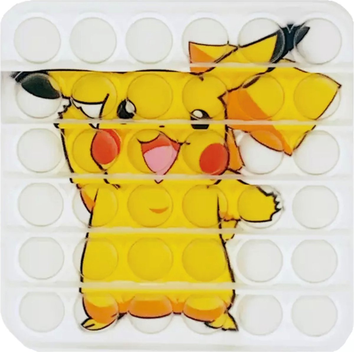 Pikachu Pokemon Pop It - Fidget Toys - Cadeau Voor Kinderen