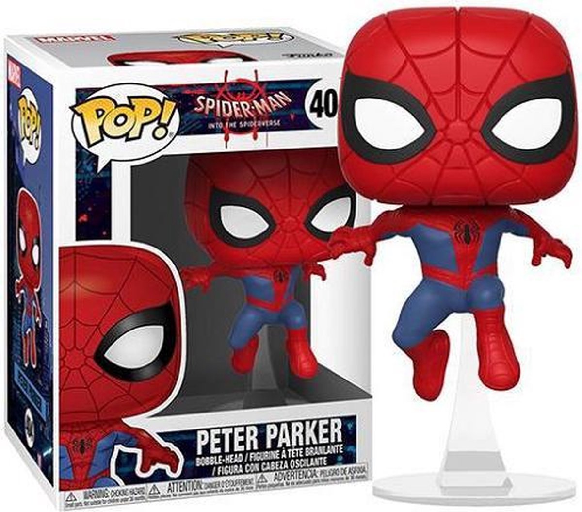 Spider-Man Peter Parker Marvel Funko Pop (Japans) Nr. 404