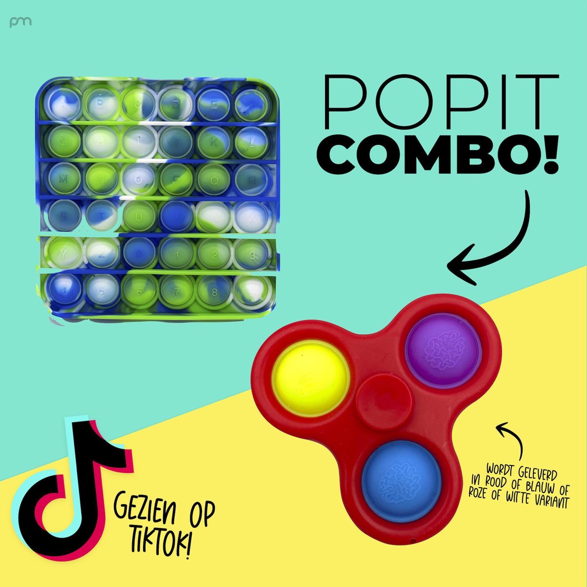 Pop it pakket - Pop it - Popit - Fidget - pop it combo - pop it voordeel