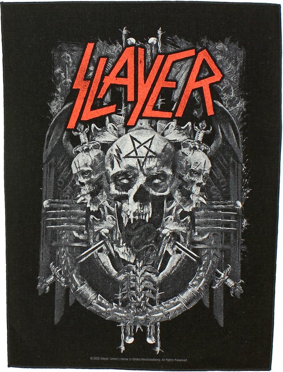 Slayer Demonic Back Patch - Officiële Merchandise