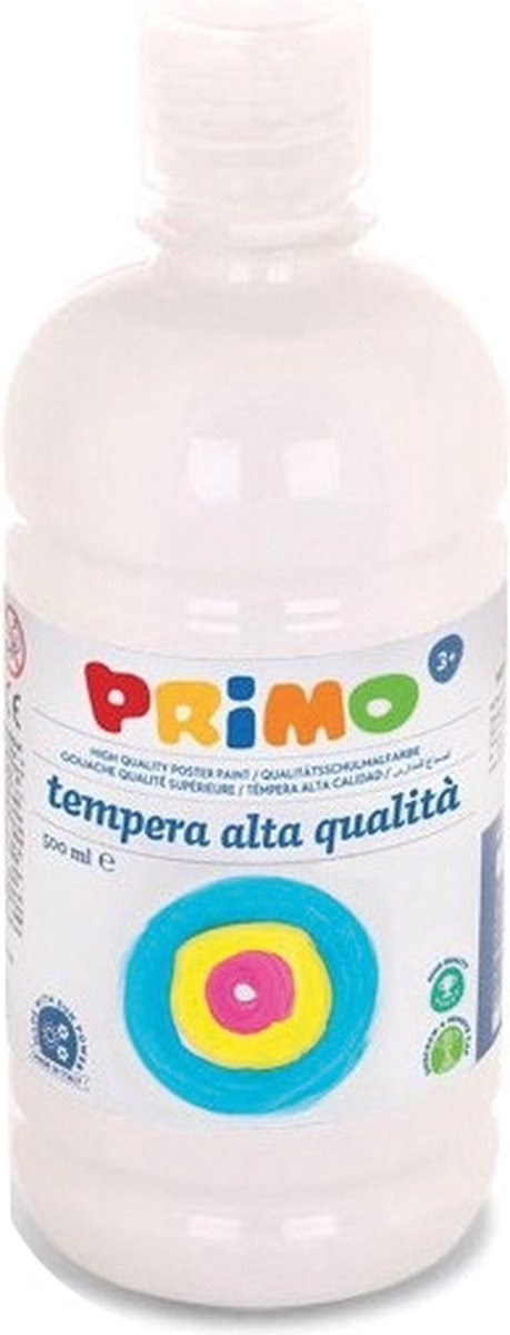 Plakkaatverf Primo 500ml Wit