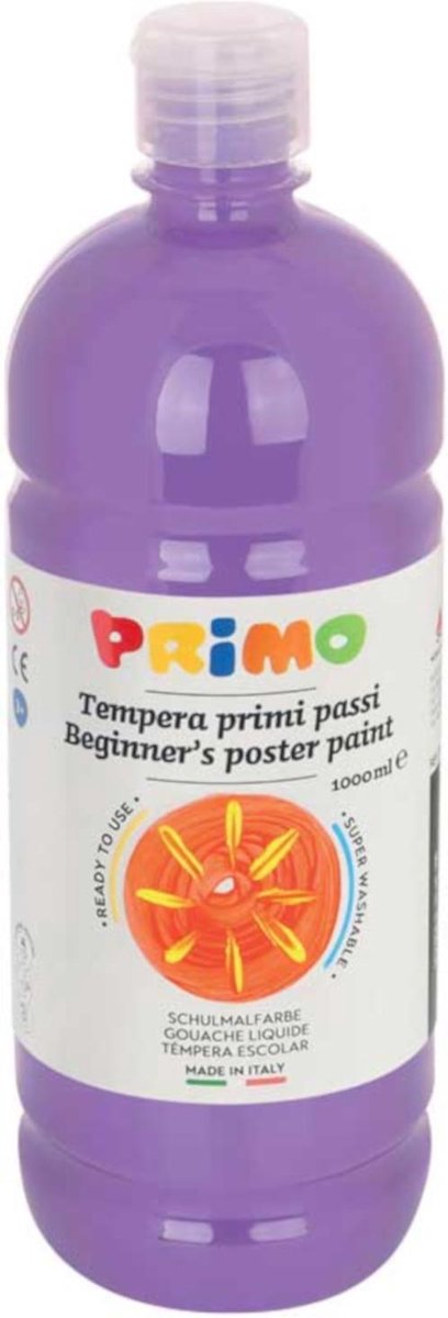 Primo Plakkaatverf Tempera 1000 Ml Lila