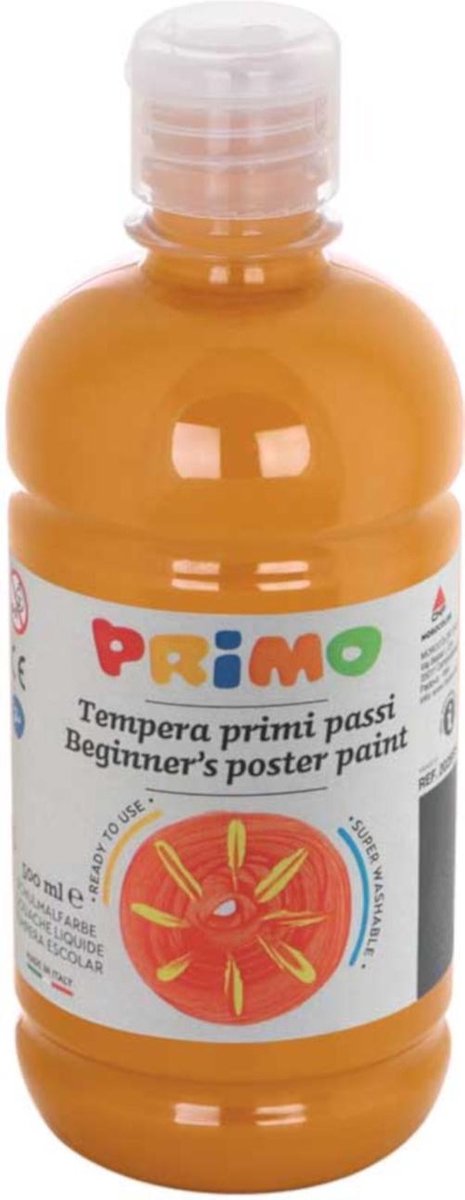 Primo Plakkaatverf Tempera 500 Ml Oker