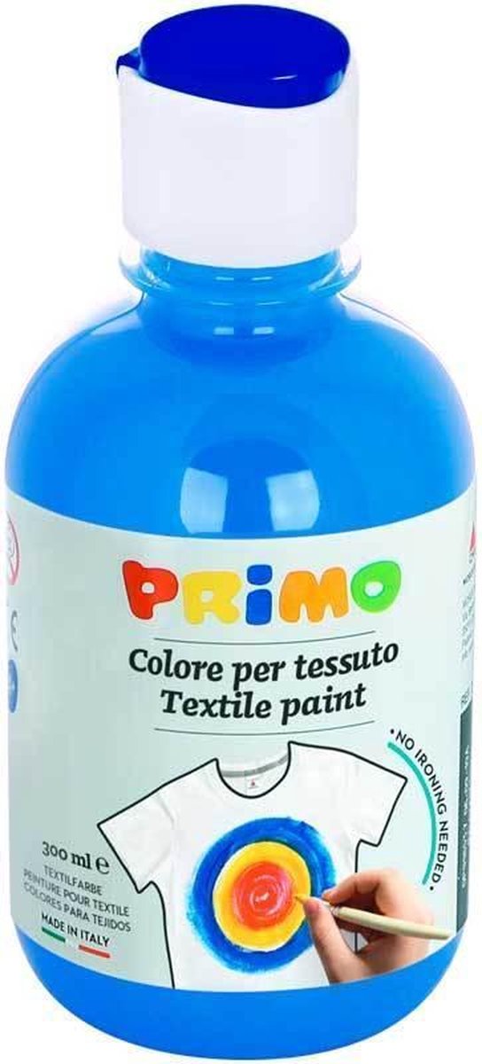 Primo Textielverf Acrylic 300 Ml Cyaan Blauw