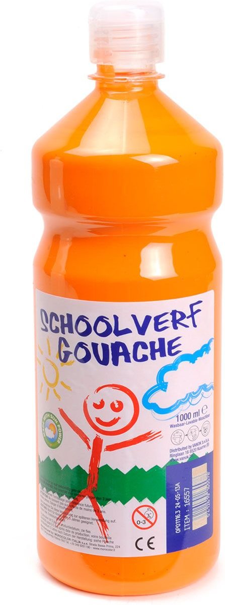 Schoolverf Oranje, 1 liter