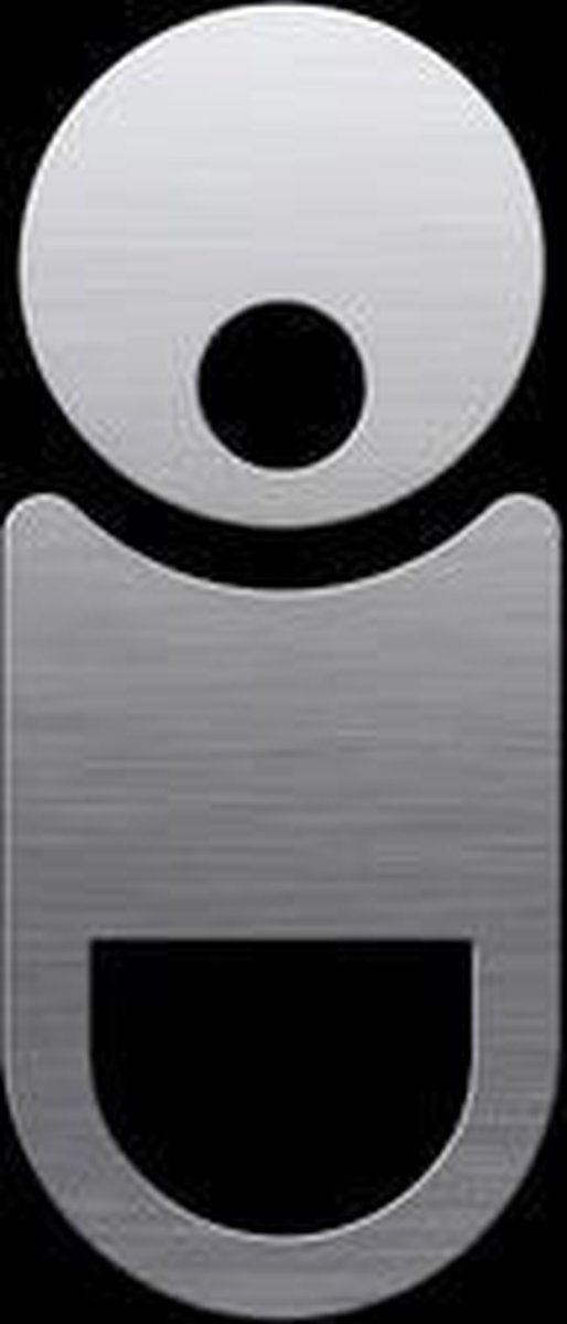 stainless steel pictogram baby care self-adhesive Brushed finished surface