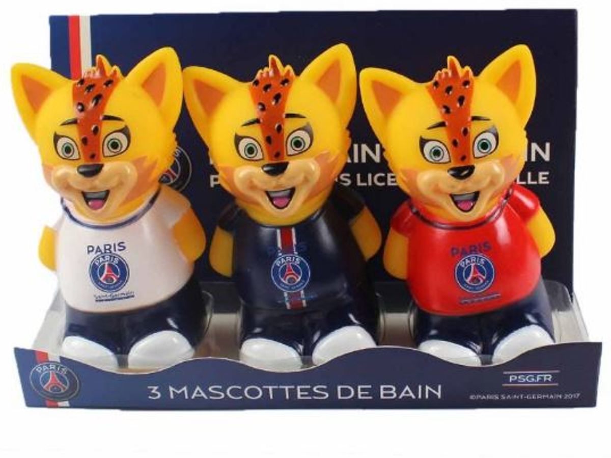 Paris Saint Germain - Mascotte Badeenden - 3 Stuks -  