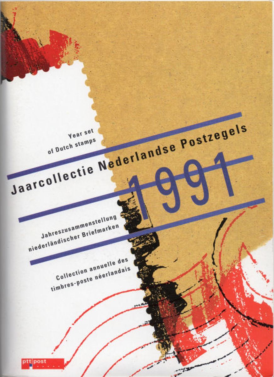 Nederland Jaarcollectie Bijzondere Postzegels 1991