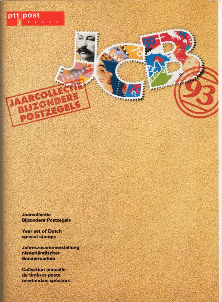 Nederland Jaarcollectie Bijzondere Postzegels 1993