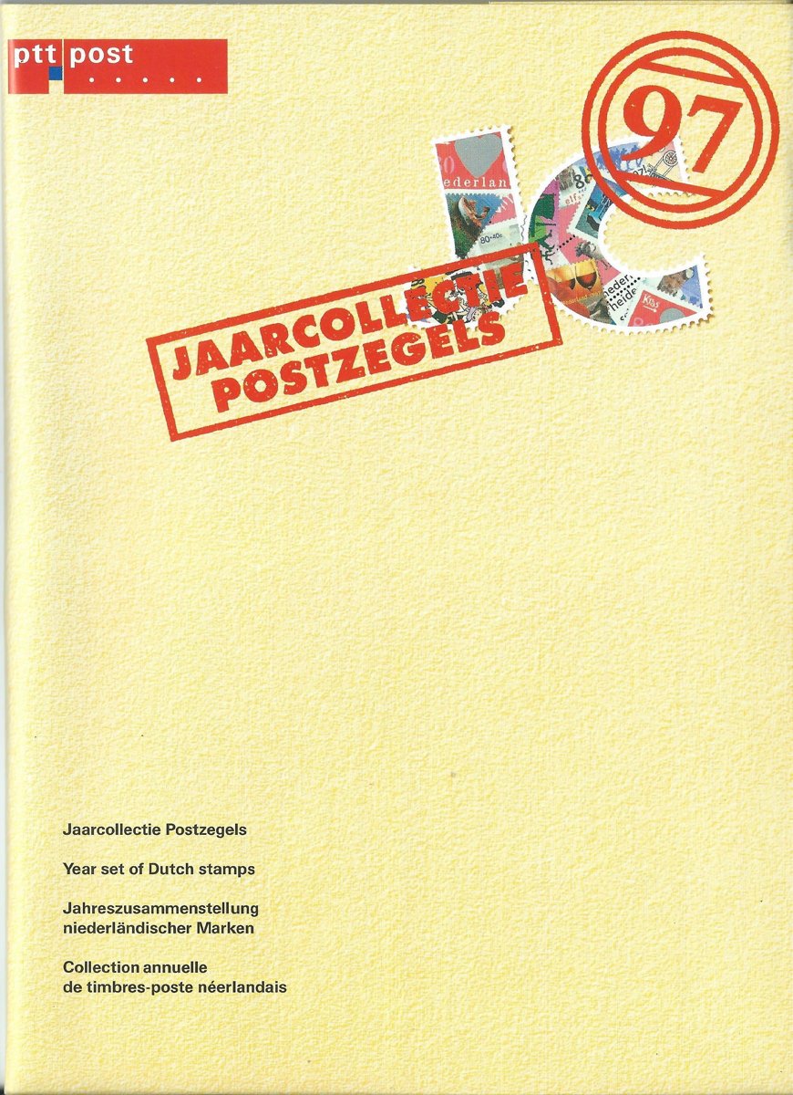 Nederland Jaarcollectie Postzegels 1997