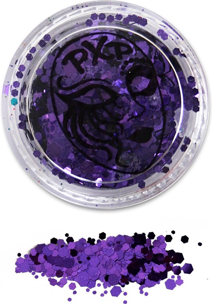 PXP Professional Colours Glitter Purple Rain 5gr