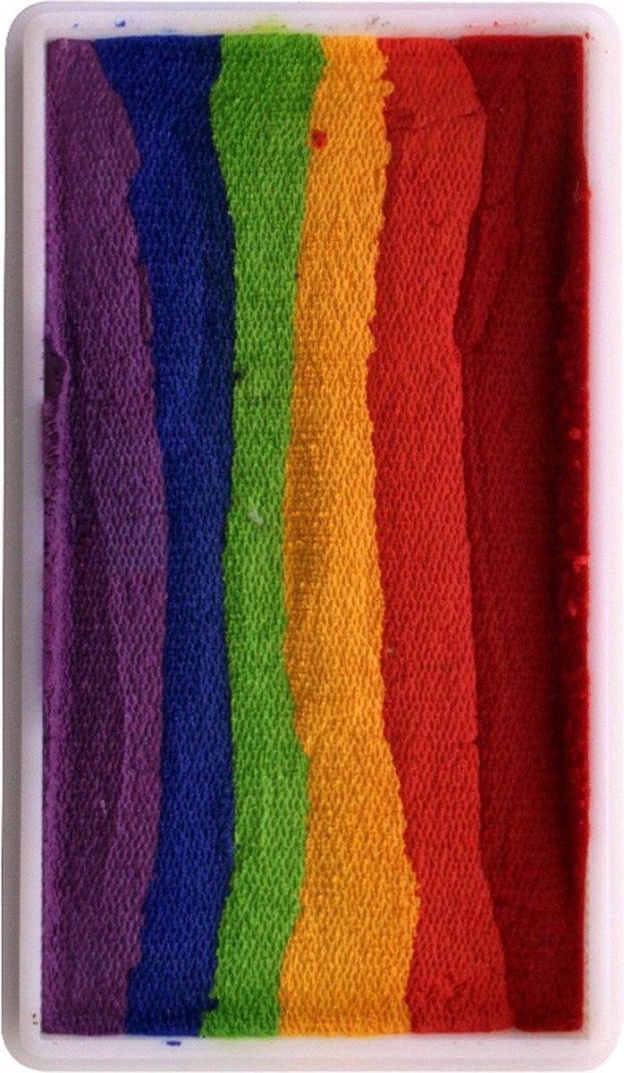 PXP Professional Colours 28 gram one stroke Vivid Rainbow - Carnaval Schmink Kleur Feest Thema Body Paint