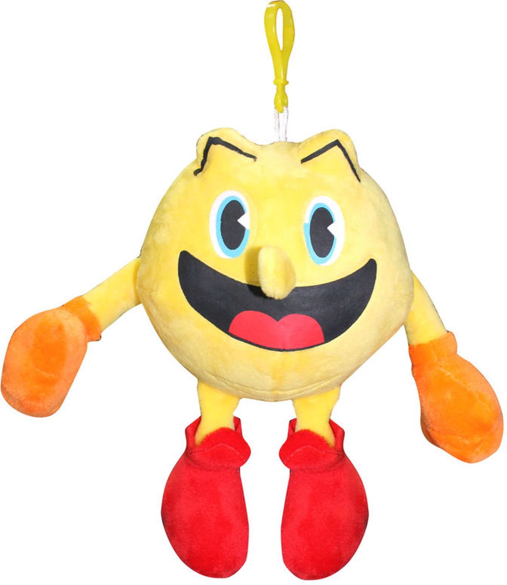 Pac-Man sleutelhanger knuffel ±15cm