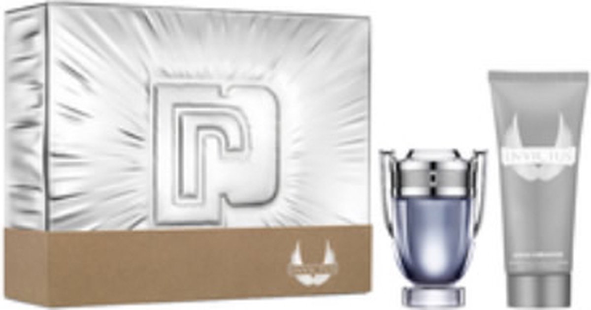 Paco Rabanne Invictus Eau De Toilette Spray 100ml Set 2 Pieces