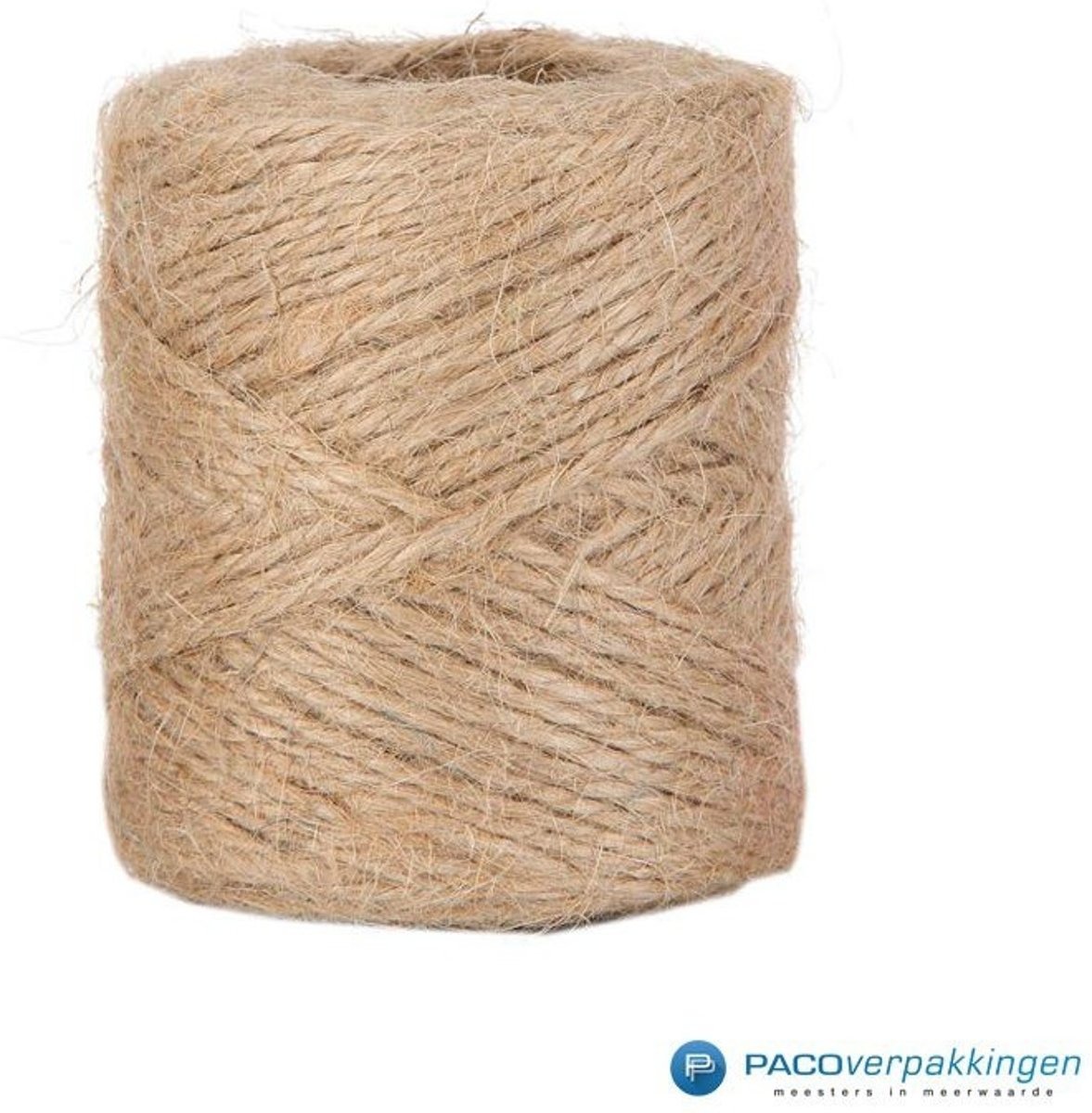 Jute touw - Naturel - Circa 70 meter - Kluw a 100 grs.