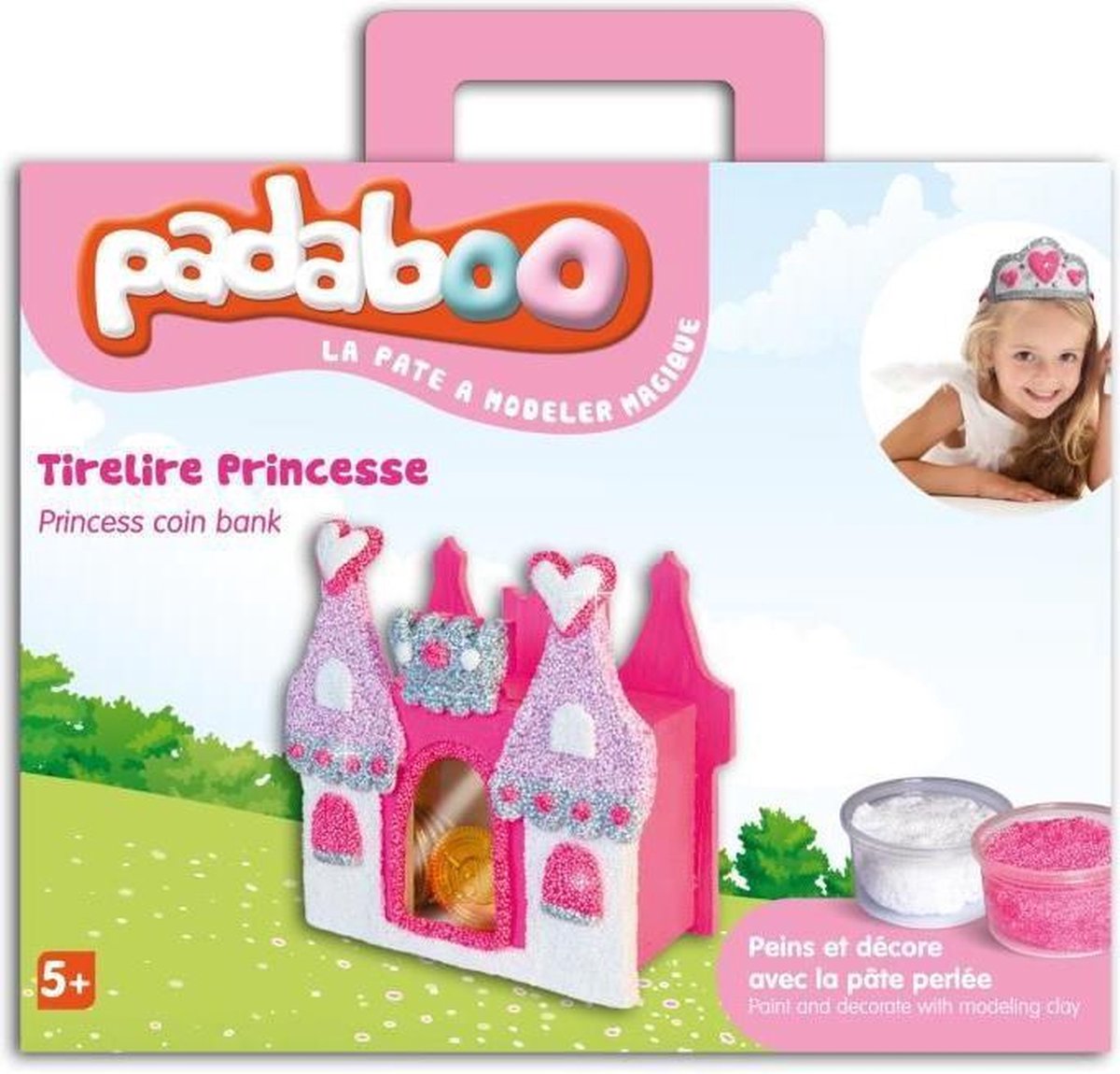 Padaboo Princess coin bank - DIY spaarpot prinses