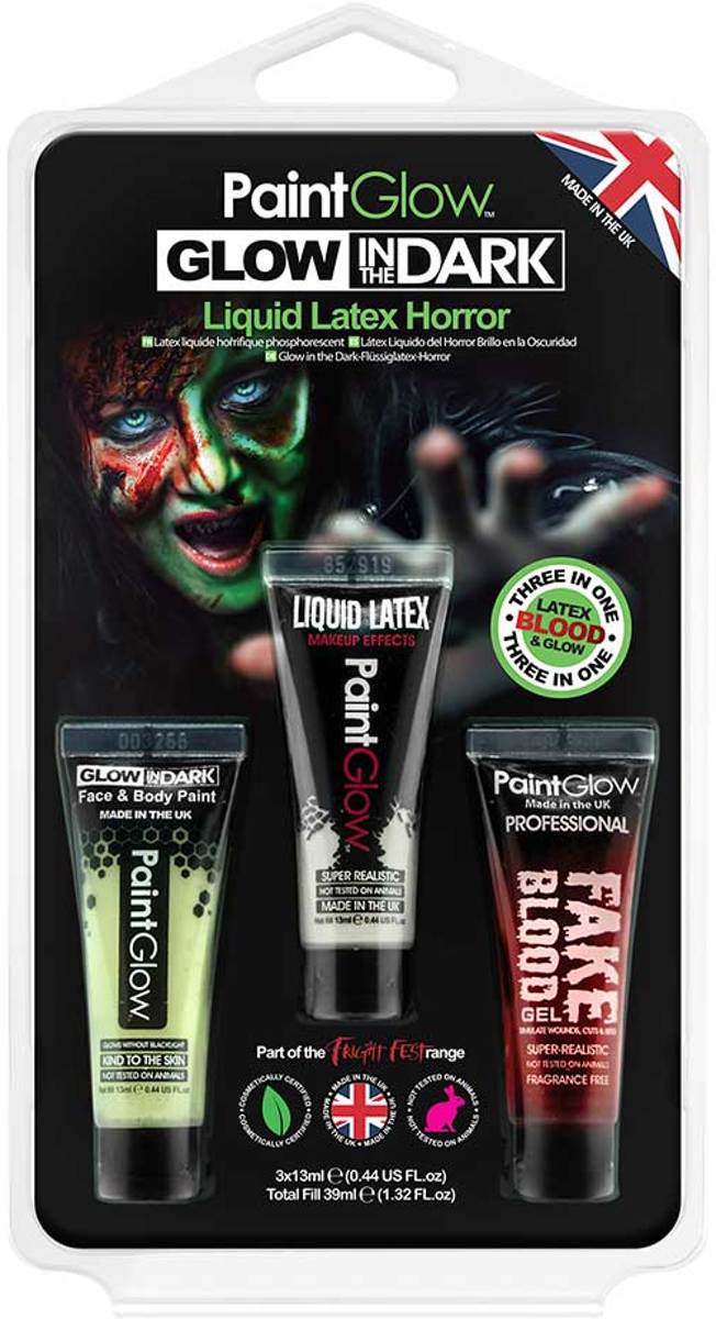 Glow in the Dark Liquid Latex - PaintGlow