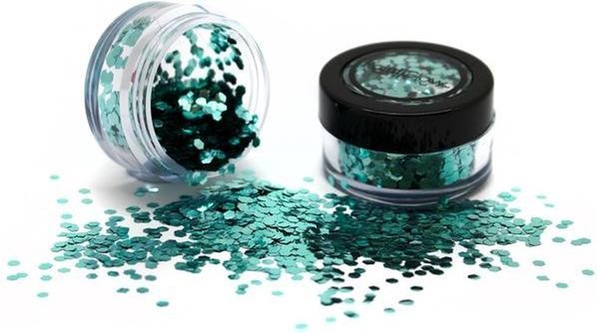 PaintGlow - Bio Degradable Chunky Glitter Aqua Marine