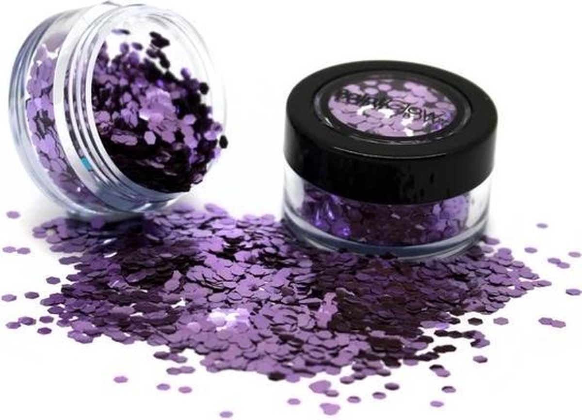 PaintGlow - Bio Degradable Chunky Glitter Parma Violet