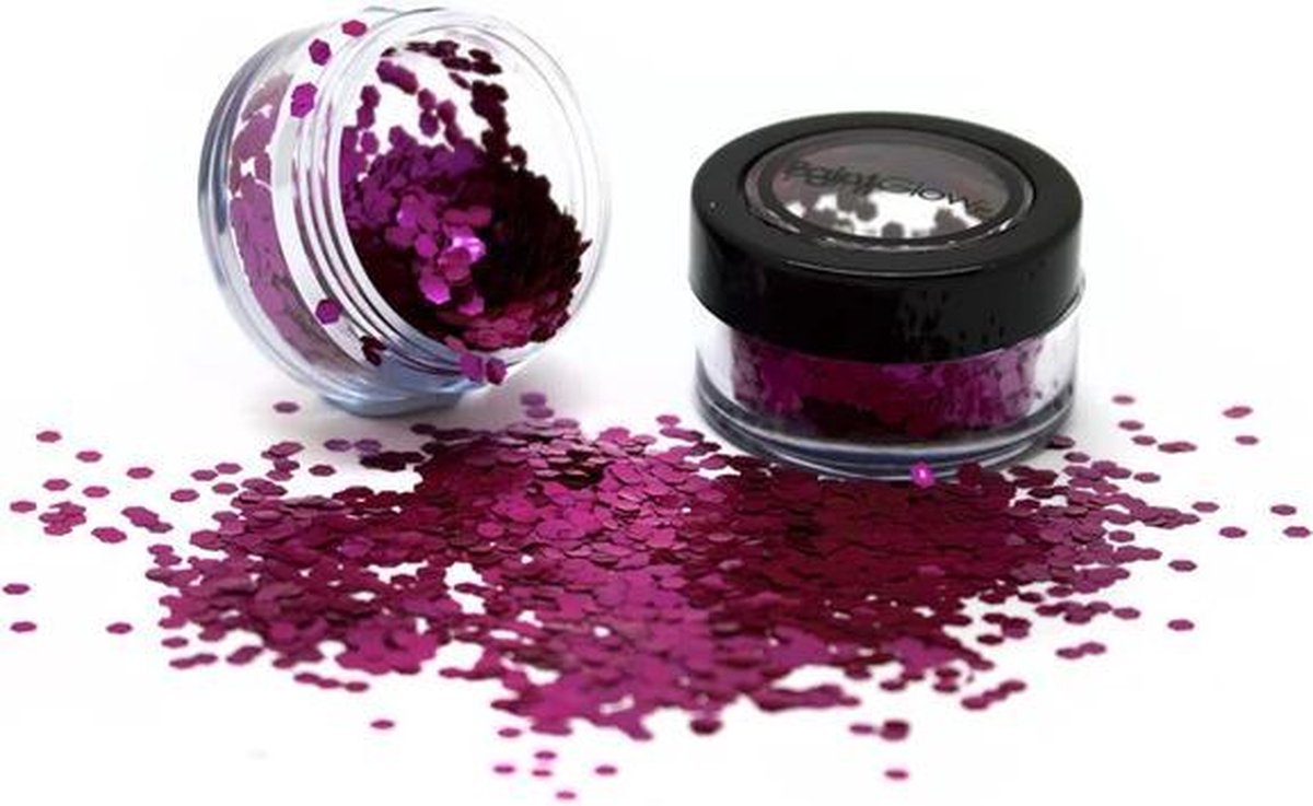 PaintGlow - Bio Degradable Chunky Glitter  Wild Orchid