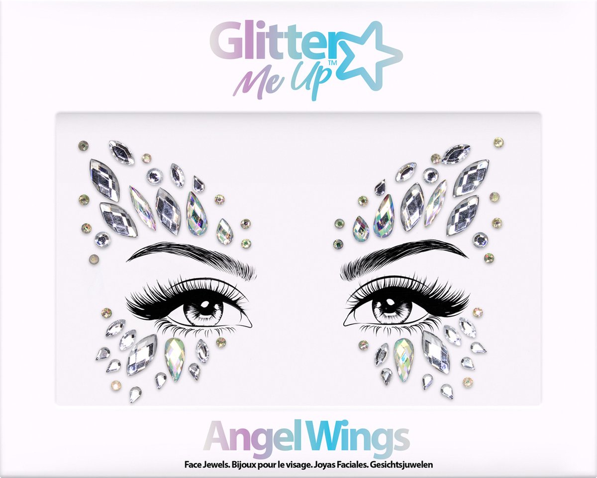 PaintGlow - Glitter Me Up Face Jewel Angel Wings