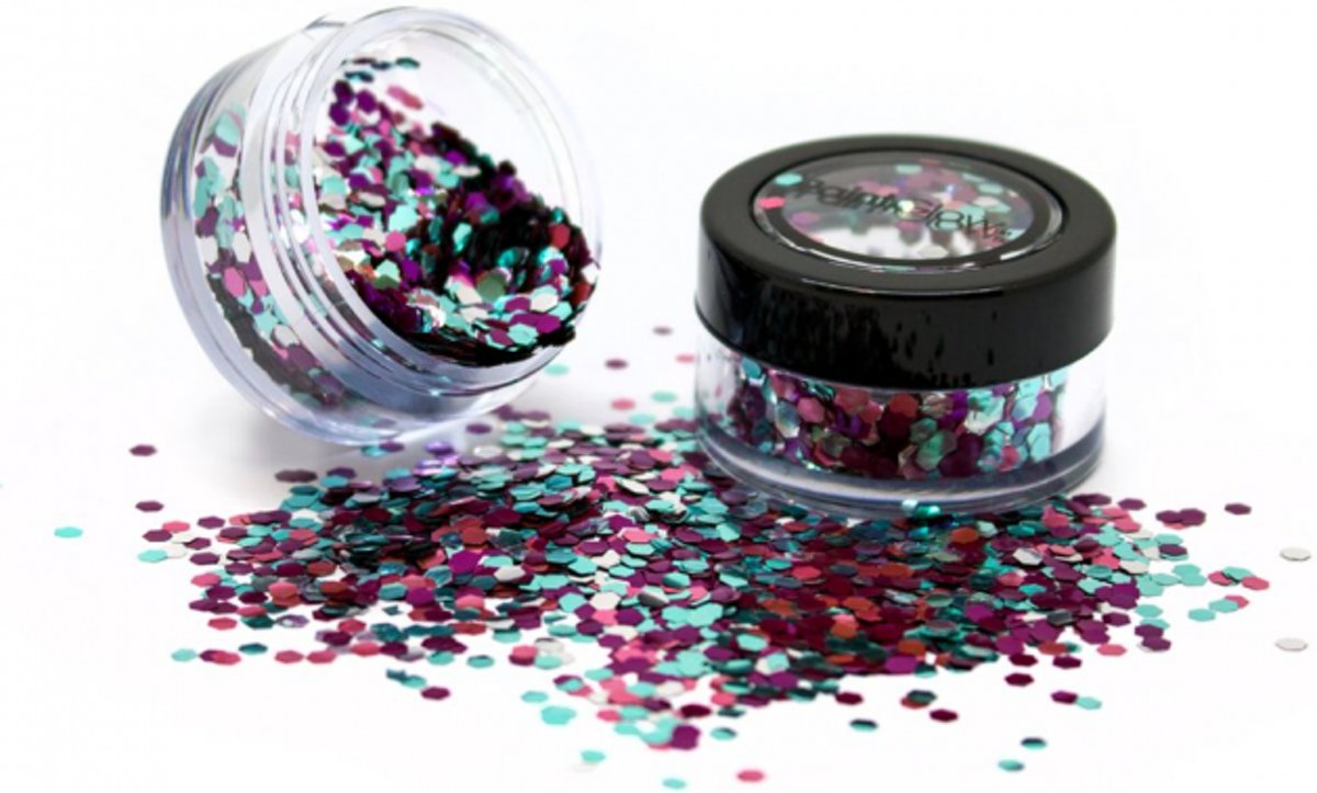 PaintGlow Chunky Glitters Bio Degradable Rainbow Fish