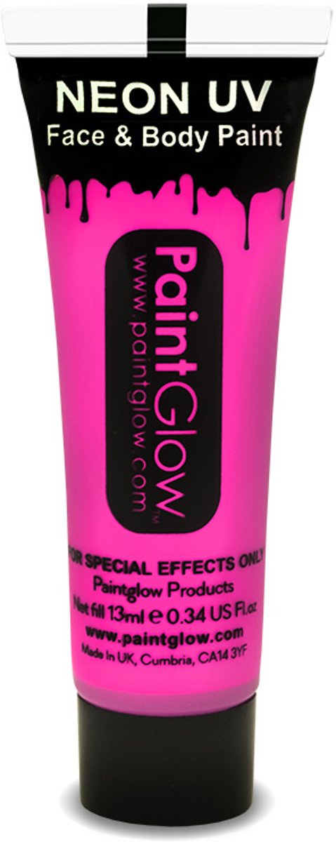 PaintGlow Face & Body paint Neon Roze