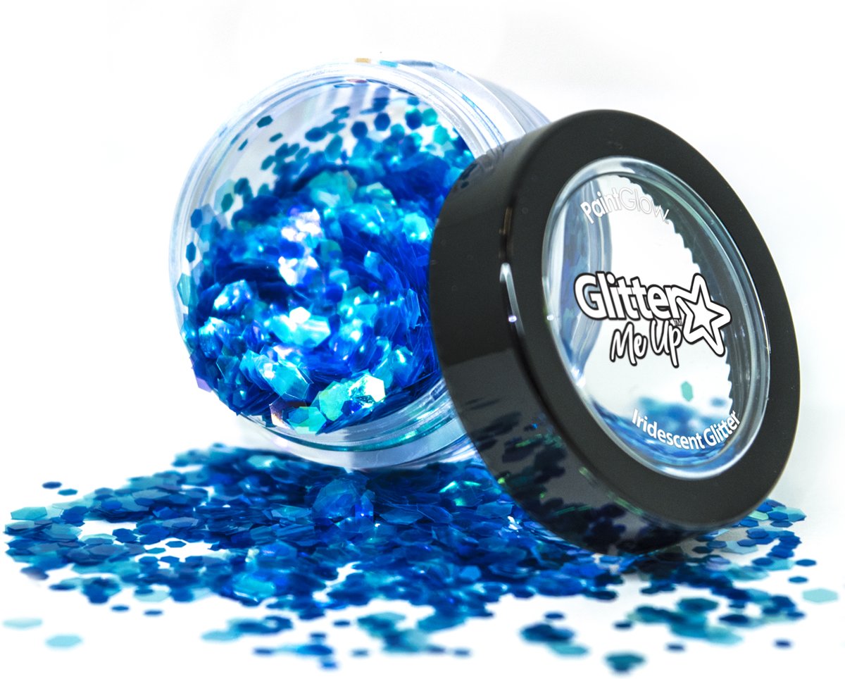 PaintGlow Fantasy Iridescent Chunky Loose Glitters 