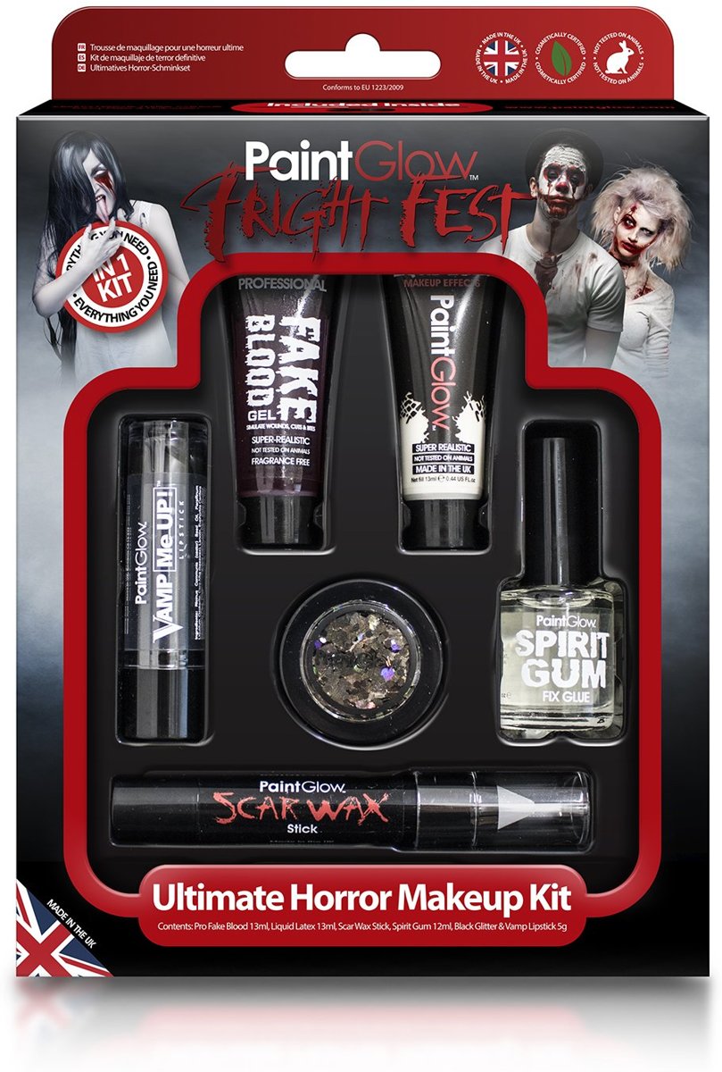 PaintGlow Fright Fest Halloween multi pack