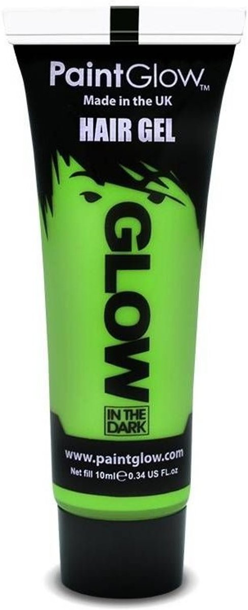 PaintGlow Glow in the dark Haar gel Groen