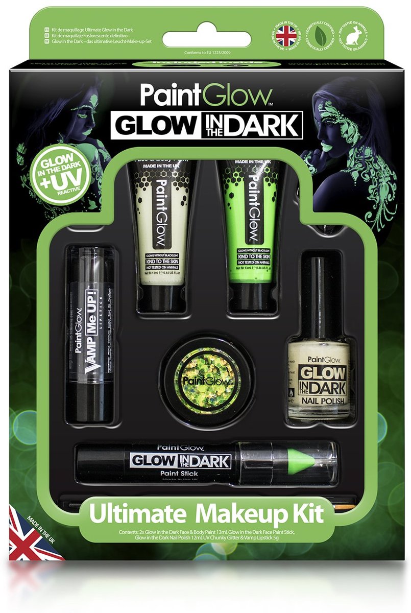 PaintGlow Glow in the dark multi pack