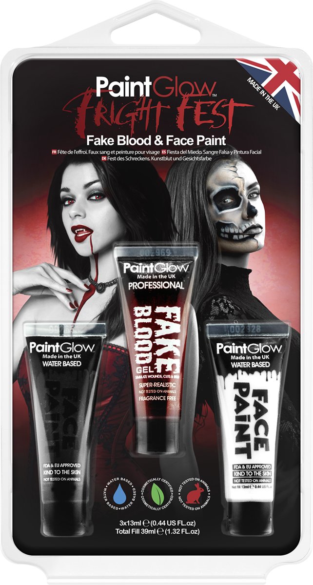 PaintGlow Hangpack Fright fest Blood&Paint