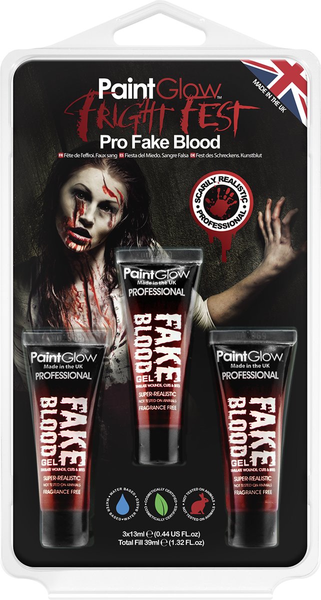 PaintGlow Hangpack Fright fest Fake Blood