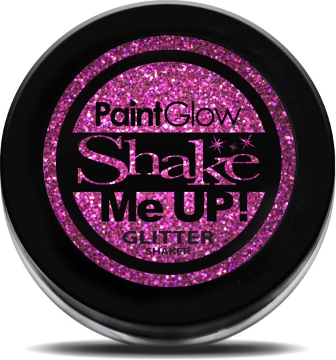 PaintGlow Holo Glitter shaker Dust 5 Gr. Roze