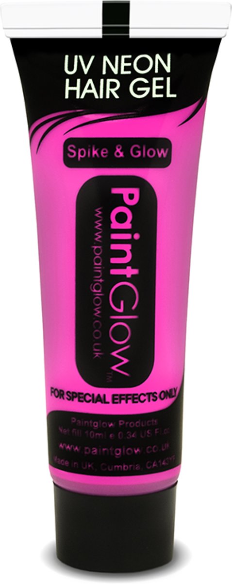 PaintGlow NEON Hair Gel Roze