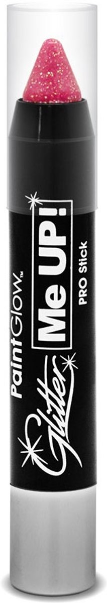 PaintGlow Uv/Neon Glitter Paint stick Champagne Pink ( Roze )