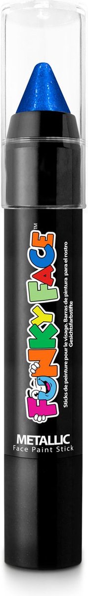 Paintglow Face Paint Stick - Schmink stiften kinderen - Festival make up - Metallic Blue