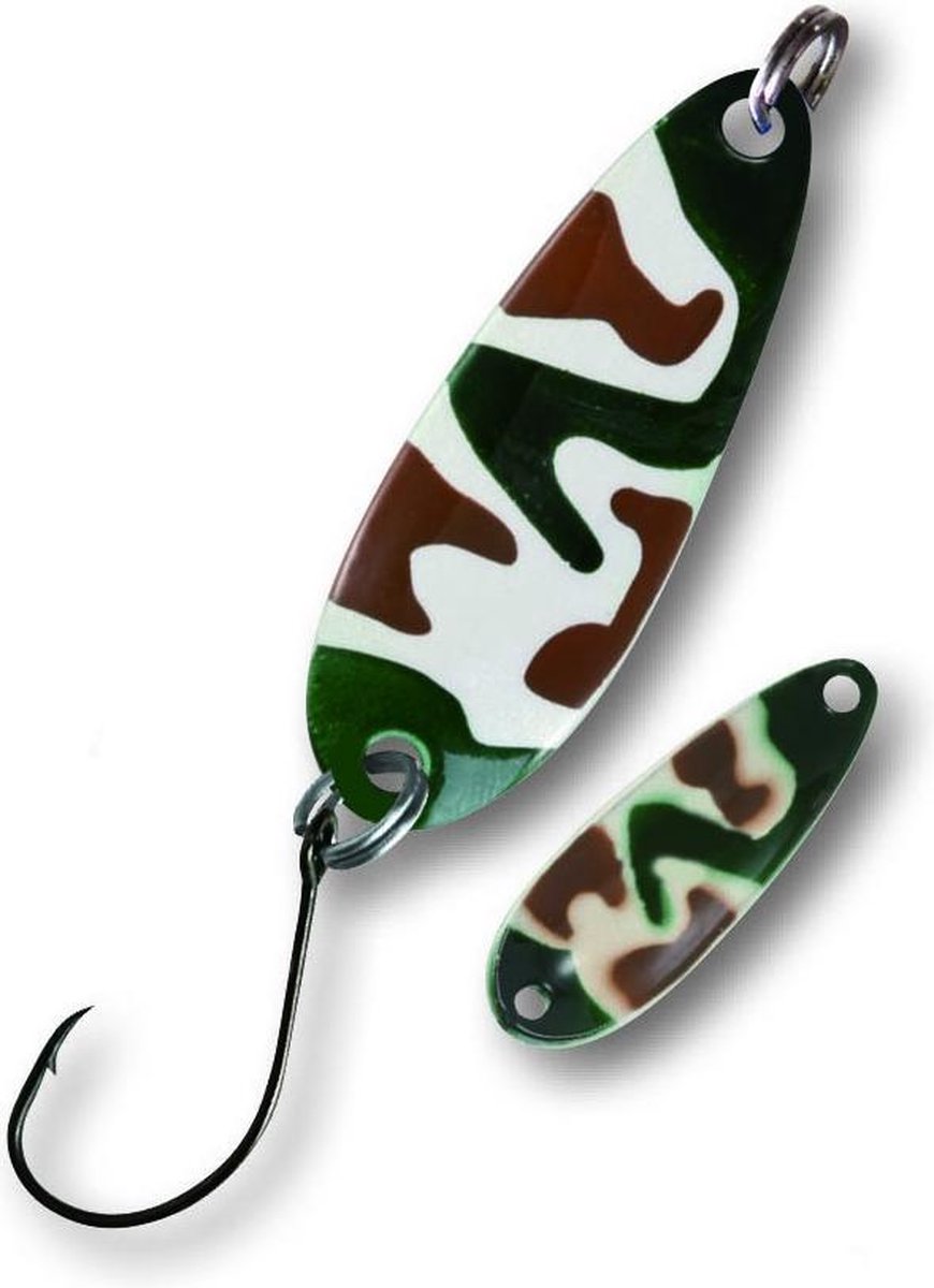 Trout Spoon Camo,3,6g camo-w-grü/ca-w-grü,VE10xSB1