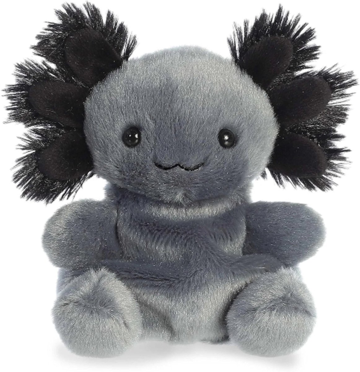 Palm Pals Grijze Axolotl Pluche Knuffel 15 cm