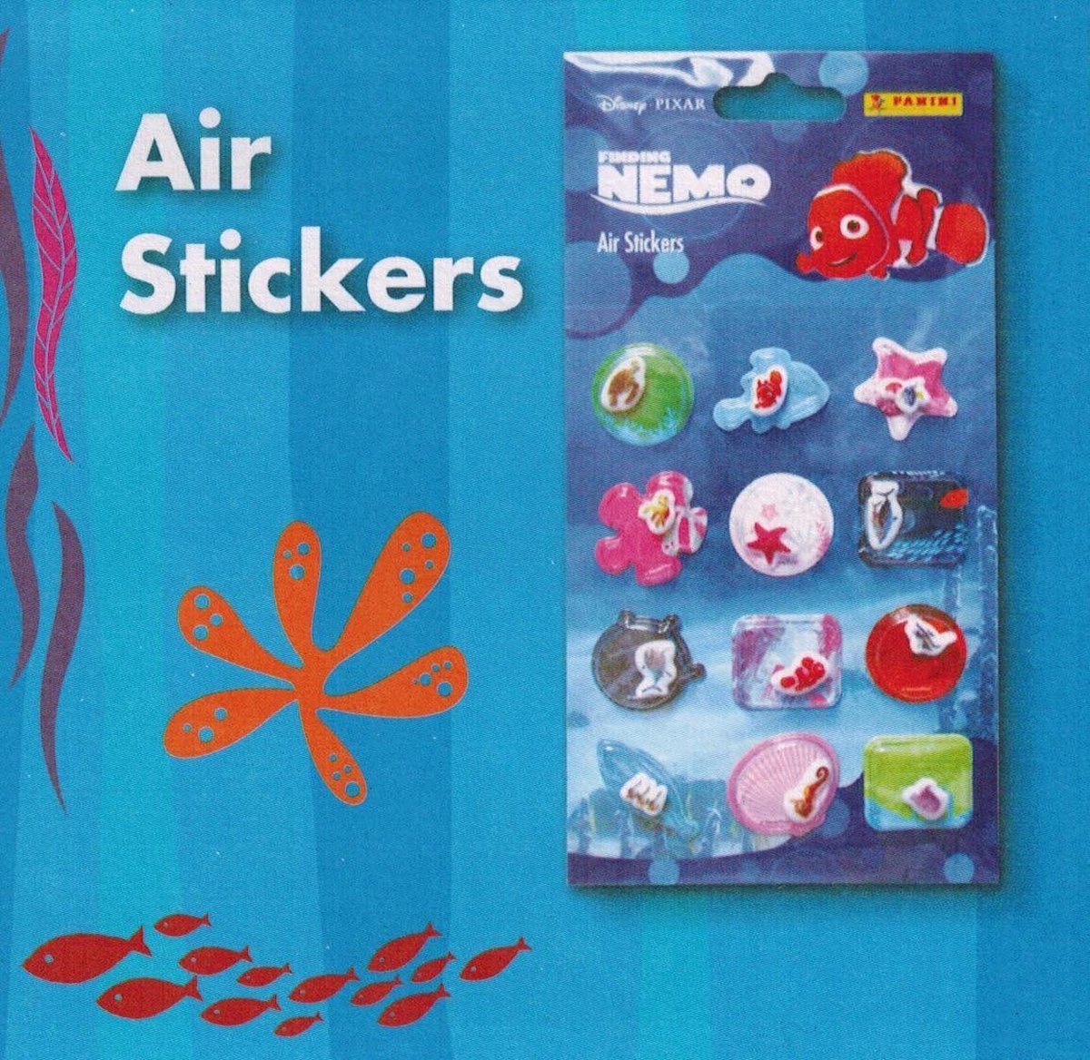 Bubble stickers Finding Nemo