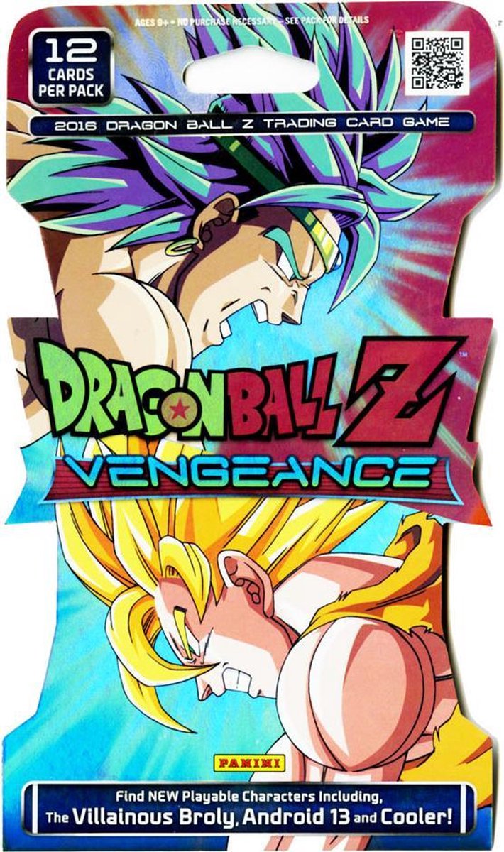 Dragon Ball Z Vengeance Booster pak - 12 kaarten Panini