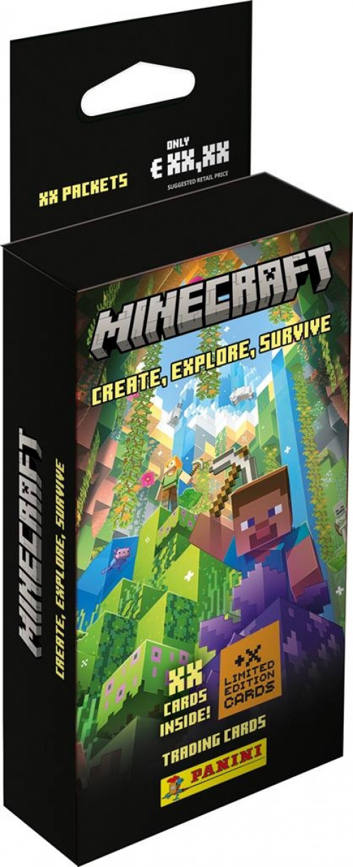 Minecraft Create, Explore, Survive TCG Eco Blister