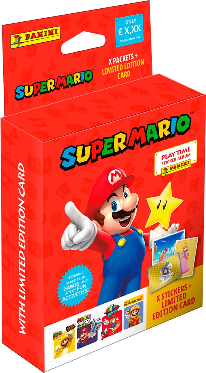 Panini Super Mario Eco Blister Pack