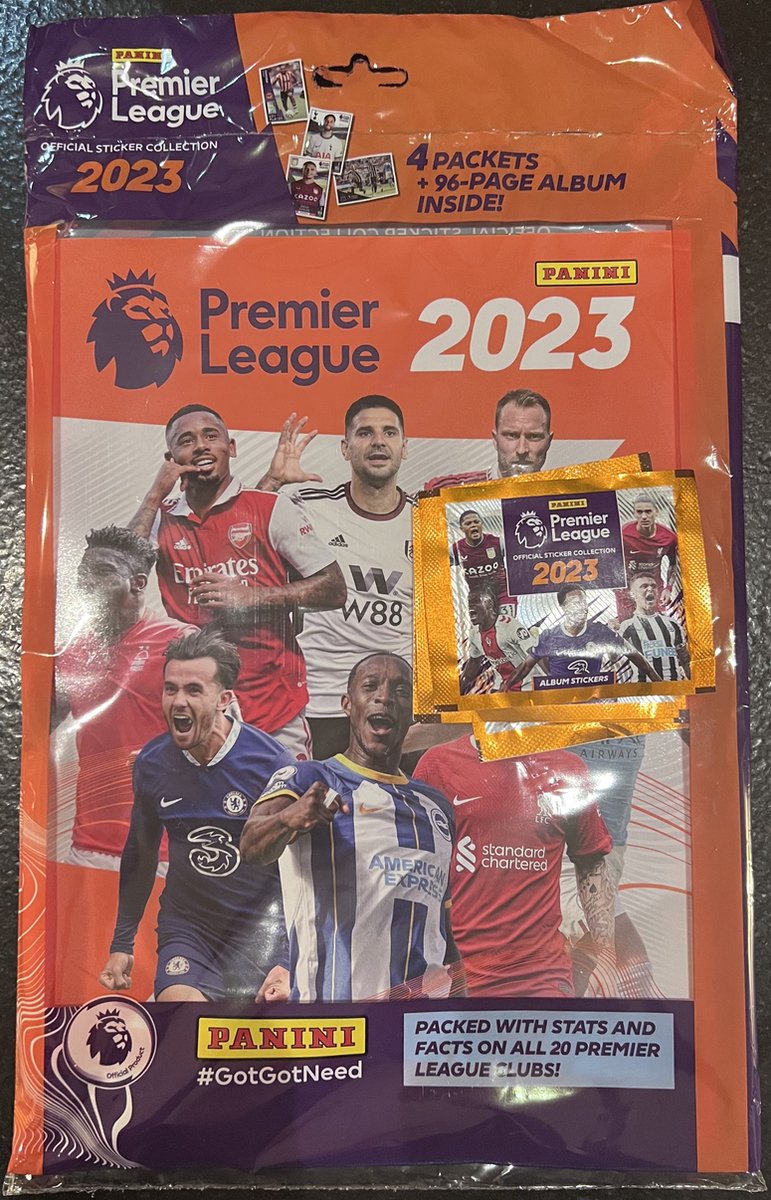 Premier League 2023 - Starterpack 2023 - Panini