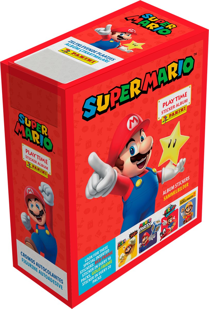 Super Mario Sticker Pack - Voordeelverpakking 36 zakjes