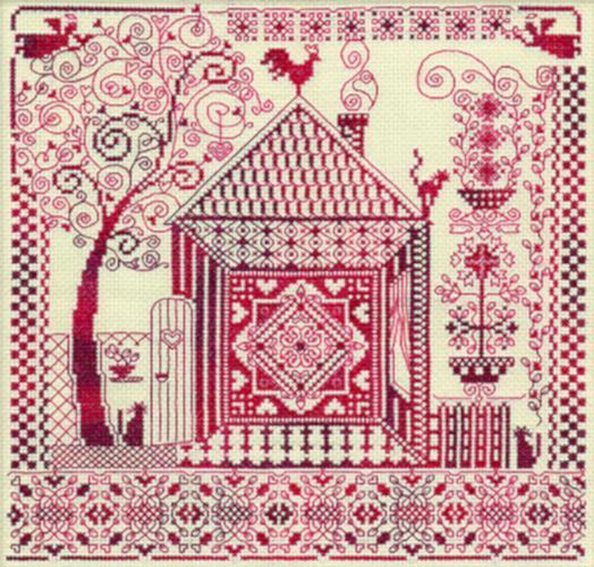 Rood Huisje Aida Panna Telpakket CO-0886